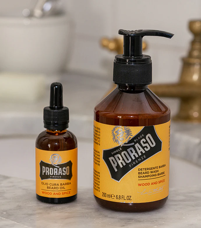 Beard Care Duo Box for Full or Long Beards: Wood & Spice - Image 8