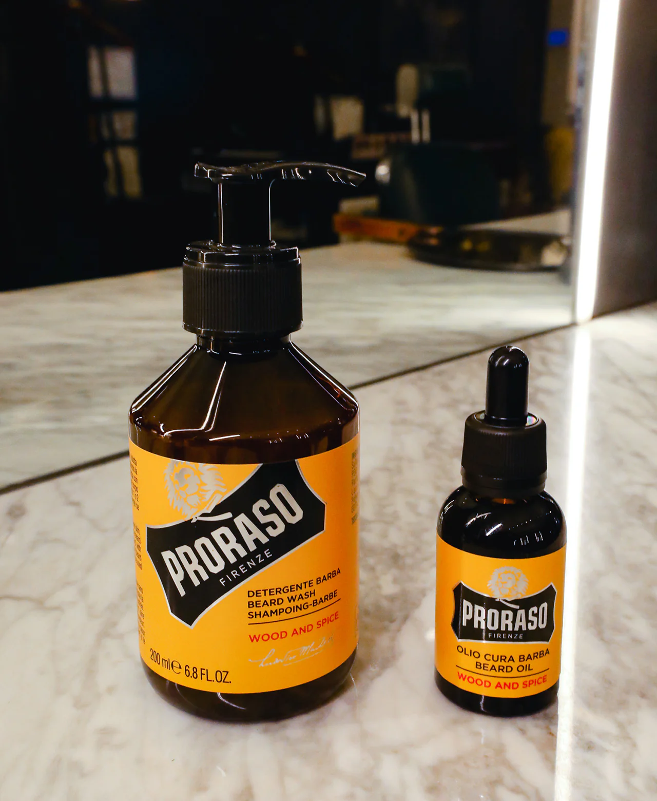 Beard Care Duo Box for Full or Long Beards: Wood & Spice - Image 9