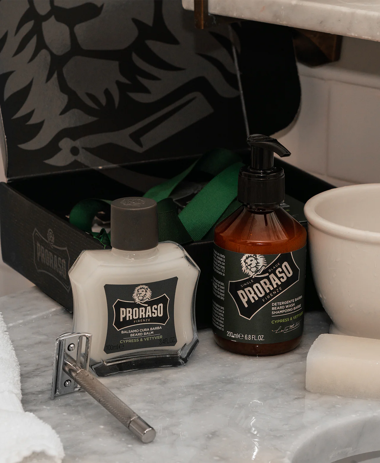 Beard Care Duo Box for New or Short Beards: Cypress & Vetyver - Image 5