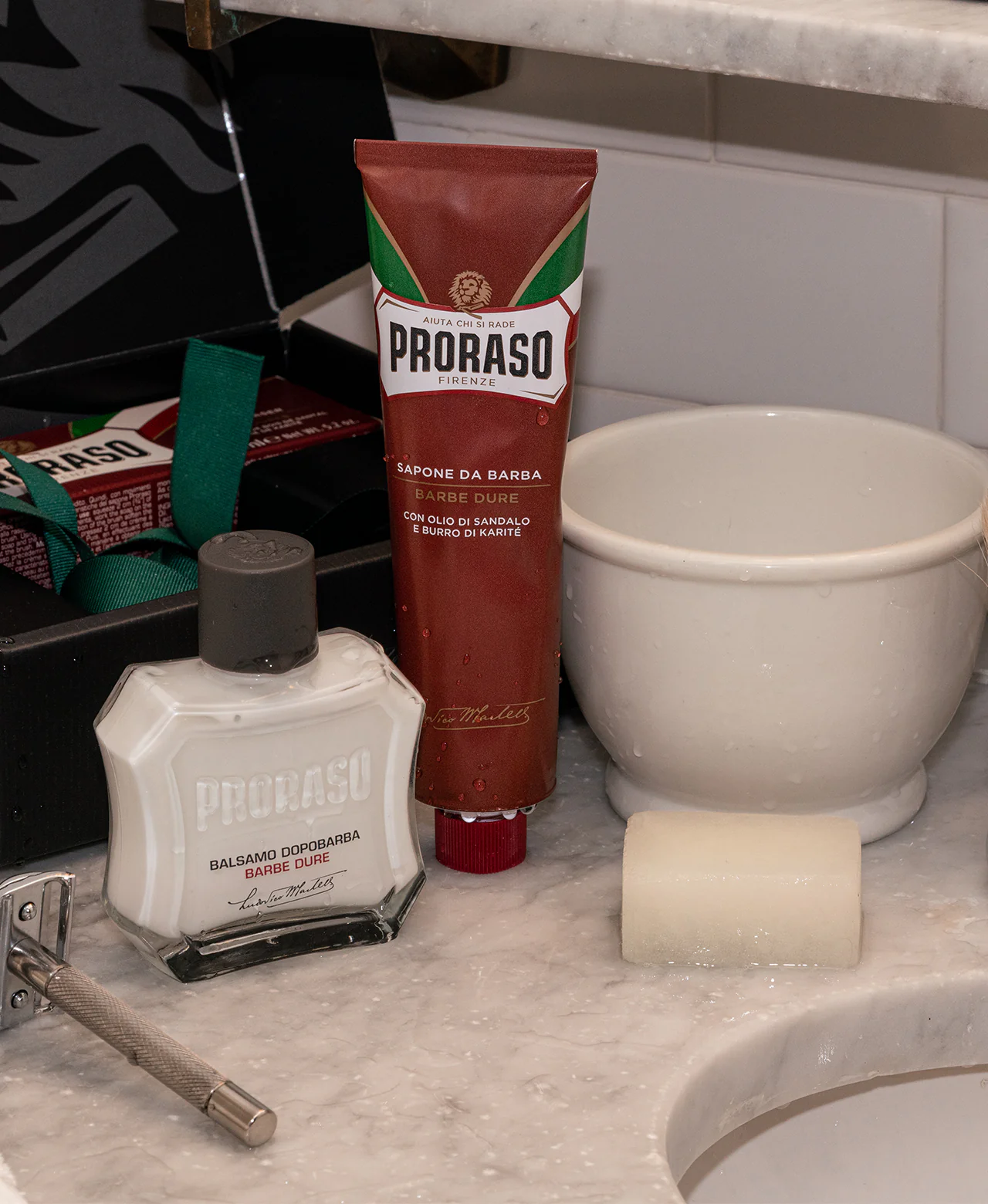 Classic Shaving Duo Box: Coarse Beard (with After Shave Balm) - Image 8
