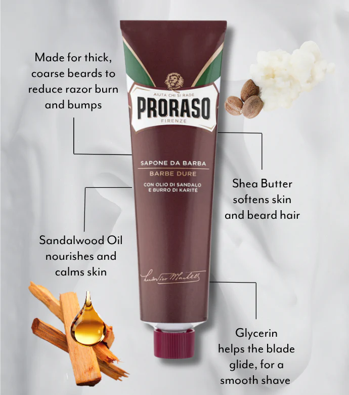 Shaving Cream Tube: Nourishing for Coarse Beards - Image 5