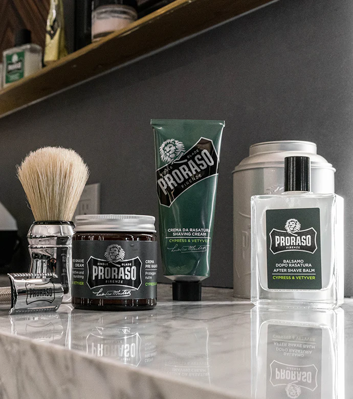 Single Blade Pre-Shave Cream: Cypress & Vetyver - Image 3