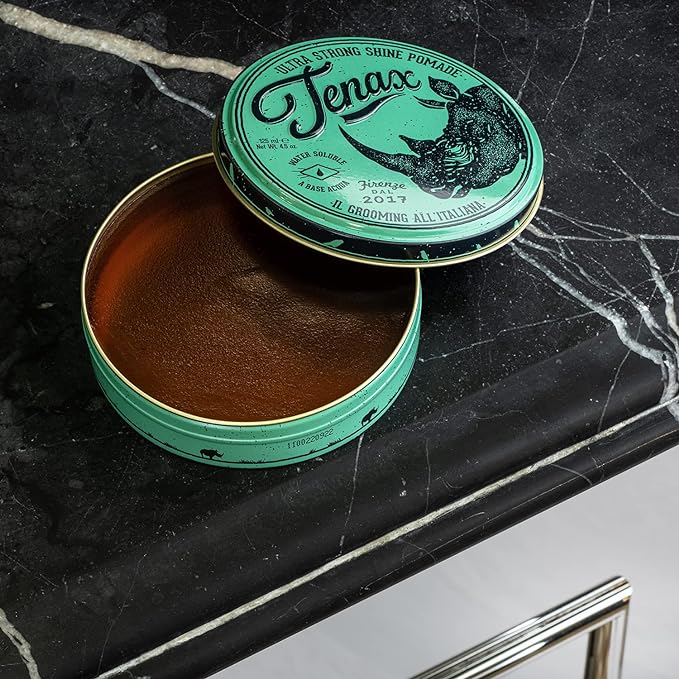 Tenax: Ultra Strong Hold Pomade, Maximum Shine - Image 3